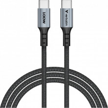 Дата кабель USB-C to USB-C 1.2m 60W black Verbatim (31845) (323182)