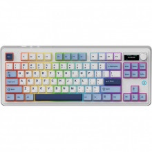 Клавиатура Ajazz AK870 PLUS Murad Switch RGB Wireless/Bluetooth/USB White (AK870-MU-BWD) (261382)