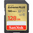 Карта памяти SanDisk 128GB SDXC class 10 UHS-I U3 4K Extreme Plus (SDSDXWA-128G-GNCIN) (341382)