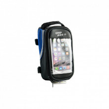 Велосумка нарамная Good Bike під смартфон 4,8 Black/Blue (94882-IS) (249582)