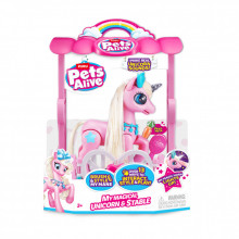 Интерактивная игрушка Pets & Robo Alive S2 Волшебный единорог в домике (9545) (265582)
