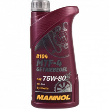 Трансмиссионное масло Mannol MTF-4 GETRIEBEOEL 1л 75W-80 (MN8104-1) (294582)