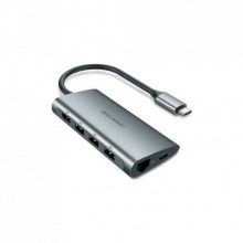 Концентратор Ugreen USB3.0 Type-C to USB 3.0x3/HDMI/RJ45/SDTF/PD CM121 (50538) (195682) Концентратор Ugreen USB3.0 Type-C to USB 3.0x3/HDMI/RJ45/SDTF/PD CM121 (50538) (195682)