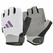 Перчатки для фитнеса Adidas Performance Women's Gloves ADGB-13254 білий, сірий M (885652019071) (284682)