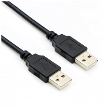 Дата кабель USB 2.0 AM/AM 1.0m black ColorWay (CW-CBUU071-BK) (260982) Дата кабель USB 2.0 AM/AM 1.0m black ColorWay (CW-CBUU071-BK) (260982)