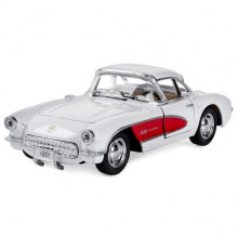 Машинка Chevrolet Corvette 1957 Kinsmart KT5316W инерционная, 1:34