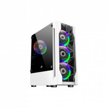 Корпус 1stPlayer D4-WH-4F1-W (255192)