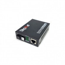 Медиаконвертер 10/100Base-TX to 100Base-FX, SM, 1310nm, SC/PC, 20км Step4Net (MC-R-0,1-1SM-1310nm-20-LFP) (322192)