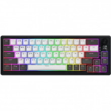 Клавиатура Hator Skyfall 65 Pro Aurum Vanila Silent RGB Wireless/Bluetooth/USB UA Grey/Black (HTK4160UA) (346192)