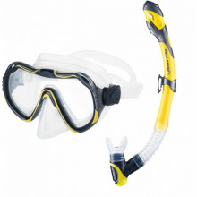 Набор для плавания Aqua Speed Java + Elba 8206 614-18 жовтий Уні OSFM (5908217682062) (285392)
