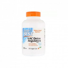 Витамин Doctor's Best N-Ацетилцистеин, NAC Detox Regulators, 180 гелевых капсул (DRB-00517) (304392)