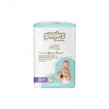 Подгузники Giggles Premium 3 Midi 4-9 кг 34 шт (8680131206896) (239492)