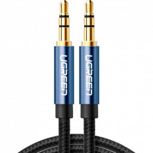 Кабель мультимедийный 3.5mm M to 3.5mm M 2.0m AV112 blue Ugreen (10687) (320492) Кабель мультимедийный 3.5mm M to 3.5mm M 2.0m AV112 blue Ugreen (10687) (320492)