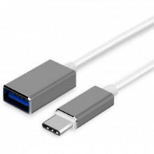 Переходник Type-C to USB XoKo (XK-AC120-GR) (203592)