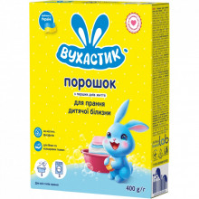Стиральный порошок Вухастик Для стирки детских вещей 400 г (4820268100498) (207592)