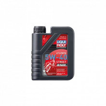 Моторное масло Liqui Moly Motorbike 4T Synth Street Race 5W-40 1л. (2592) (295592)