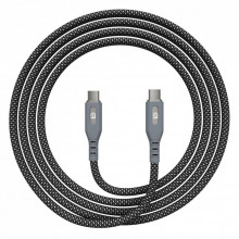 Дата кабель USB-C to USB-C 1.0m Magnetic 60W Black Armorstandart (ARM75513) (322592)