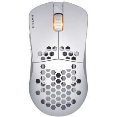 Мышка Hator Stellar Wireless/Bluetooth/USB White (HTM651) (340592)