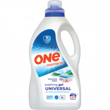 Гель для стирки One Moment Universal Mountain Fresh 2 л (4820096036853) (343692)