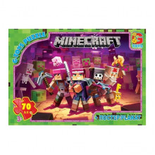 Пазлы детские "Minecraft" Майнкрафт MC789, 70 элементов