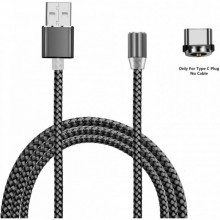 Дата кабель USB 2.0 AM to USB-C 1.2m Magneto grey XoKo (SC-355a MGNT-GR) (260792)