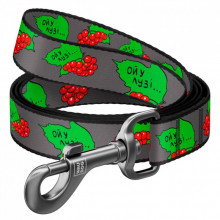 Поводок для собак WAUDOG Nylon "Калина" M (4920-0228) (312792)