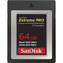 Карта памяти SanDisk 64GB CFexpress Extreme Pro (SDCFE-064G-GN4NN) (317892)