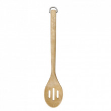 Ложка поварская KitchenAid Coreline для сервіровки з прорізами, 34 см, береза (KQR704OHE) (293103)