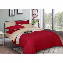 Пододеяльник MirSon Satin Stripe 30-0018 + 30-0004 Jenadi 200х220 см (2200005262849) (330103)