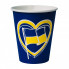 Стаканы одноразовые Україна PATRIOT бумажные 250 мл 50 шт (CUP250PAT) (346103)