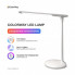 Настольная лампа ColorWay 4W with built-in battery 1800 mAh USB in/out 5V*1A, white (CW-DL02B-W) (194203)