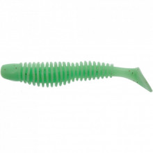 Силикон рыболовный Reins Bubbling Shad 4" 146 Hot Cucumber (8 шт/уп.) (1552.07.90) (283203)
