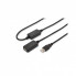 Дата кабель USB 2.0 AM/AF 20.0 m active Digitus (DA-73102) (323203)