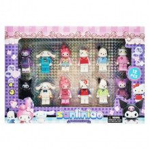 Игровой набор фигурок Персонажи Kuromi 22658, 12 шт, пластик