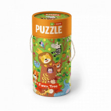 Детский пазл/игра Mon Puzzle "Волшебное дерево" 200115, 40 элементов
