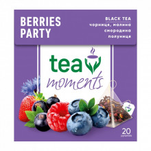 Чай Tea Moments Berries Party черный 20х1.8 г пирамидки (tm.00230) (323703)