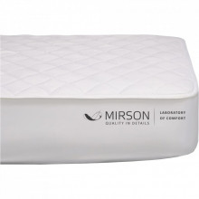 Наматрасник MirSon № 963 Natural Line Стандарт Cotton 140x190 см (2200000837479) (332803)