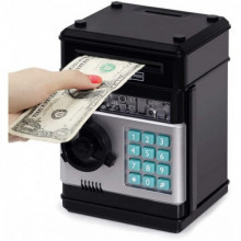 Игрушечный сейф копилка Coins & Bills Bank Safe Чёрный (341803)