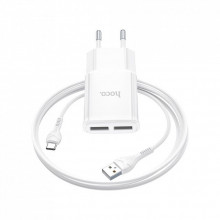 Зарядное устройство HOCO C88A White (6931474749550) (211013)