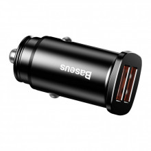 Зарядное устройство Baseus Square metal A+A 30W Black (CCALL-DS01) (249013)