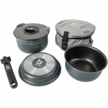 Набор туристической посуды Bo-Camp Trekking Anthracite 5 предметів Сірий (2300351) (282013)