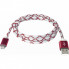 Дата кабель USB 2.0 AM to Micro 5P 1.0m RedLED backlight Defender (87556) (321013)