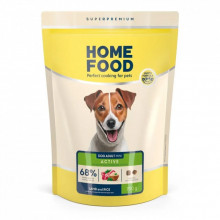 Сухой корм для собак Home Food ADULT MINI Low-grain For active adult and junior с ягненком и рисом 700 г (4820235020415) (324013)