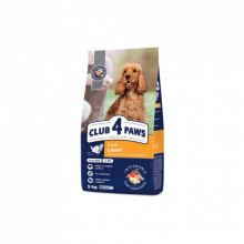 Сухой корм для собак Club 4 Paws Премиум. Контроль веса с индейкой для средних и больших пород 5 кг (4820215367868) (201213)