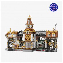 Конструктор Pantasy Original - Steampunk Железнодорожная станция в стиле стимпанк (85007) (213213)