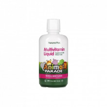 Мультивитамин Natures Plus Жидкие Детские Мультивитамины, Тропический вкус, Animal Pa (NAP-29951) (307413)