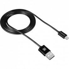 Дата кабель USB 2.0 AM to Lightning 1.0m Black Canyon (CNE-CFI1B) (321413)