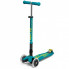 Самокат Micro Maxi Deluxe Foldable LED Зеленый (MMD097) (207713)