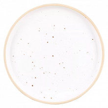 Тарелка Ardesto Midori, 21см, кераміка, білий (AR0121MW) (294713)