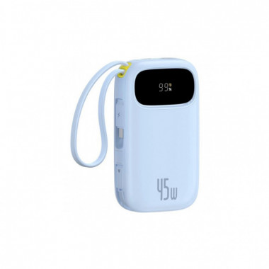 Батарея универсальная Baseus Qpow 3 20000mAh 45W PD/3.0 QC/4.0 Galaxy Blue (P10082105313-00) (342913)